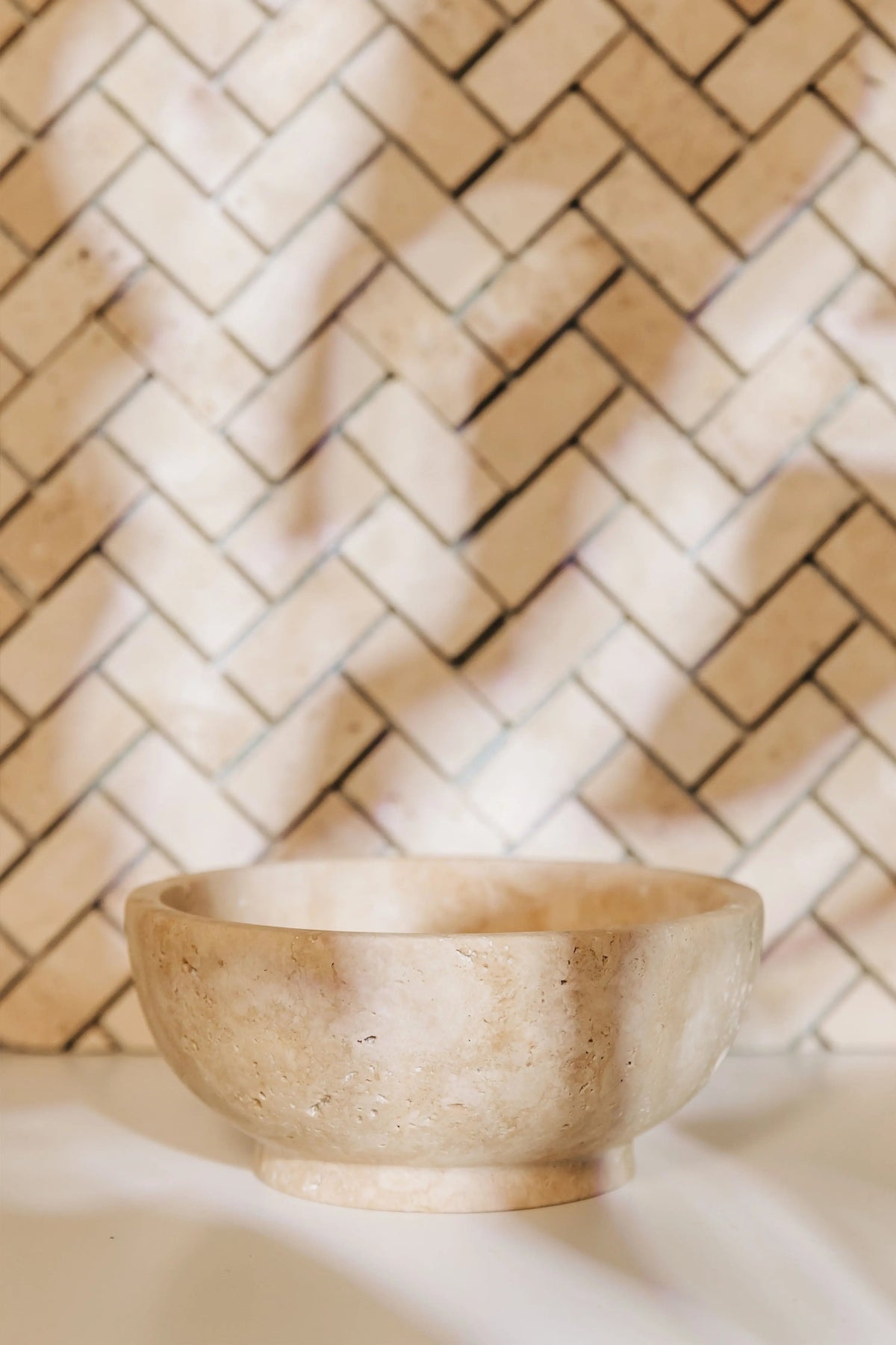 Basic Bowl - Traverten milnoi